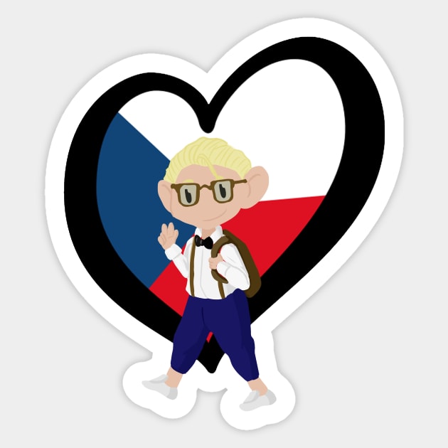 Esc Czech Republic - Mikolas Josef Sticker by PseudoL